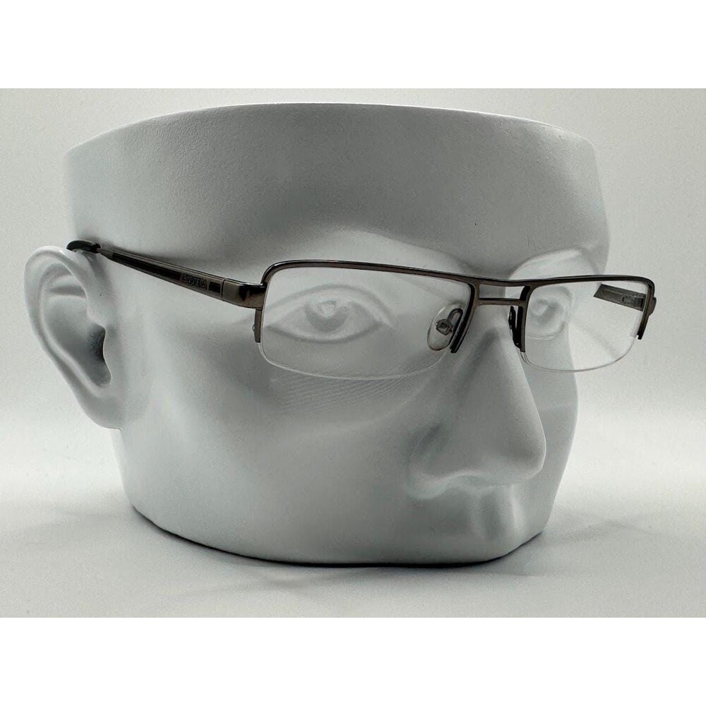 Vintage Y2K Eyeglasses | NOS | Carerra Narrow Rectangle Style Double Bar Frame